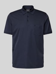 Regular Fit Poloshirt mit Brusttasche von RAGMAN - 46