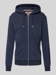Sweatjacke mit Label-Stitching von Superdry - 37