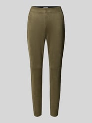slim fit broek in verkorte pasvorm van Christian Berg Woman - 21
