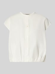 Boxy Fit Kurzarmbluse aus reiner Baumwolle Modell 'GELATINA' von Weekend Max Mara - 5
