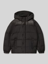 Gewatteerd regular fit jack met afneembare capuchon van Tommy Hilfiger Teens - 18
