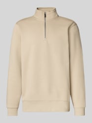 Regular fit schipperstrui van katoenmix, model 'CERES' van Only & Sons Beige - 43