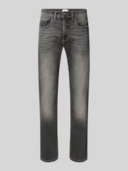 Jeansy o kroju straight fit z elastycznej mieszanki bawełny model 'Lyon' od Pierre Cardin - 26