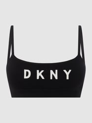 Stanik z mieszanki lyocellu od DKNY Czarny - 31