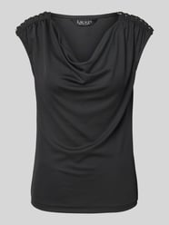 T-shirt z lejącym dekoltem model 'PRIYANNE' od Lauren Ralph Lauren - 38