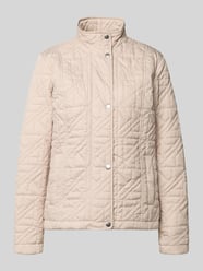 Steppjacke mit Stehkragen und Eingrifftaschen von FUCHS SCHMITT Beige - 29