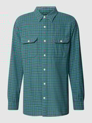 Vrijetijdsoverhemd met ruitmotief, model 'JACKSON WORKER’ van Levi's® Turquoise - 13