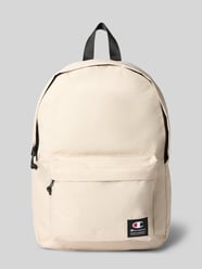 Rucksack mit Label-Patch von CHAMPION Beige - 11
