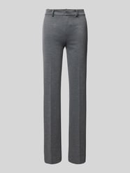 Regular fit stoffen broek met ceintuurlussen, model 'BET' van Drykorn Grijs / zwart - 15