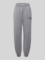 Sweatpants mit elastischem Bund Modell 'RUBI' von TheJoggConcept Grau - 39