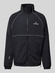 Trainingsjacke mit Label-Print von REVIEW Schwarz - 9