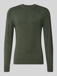 Strickpullover mit geripptem Rundhalsausschnitt von MCNEAL - 37