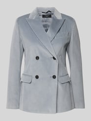 Blazer mit Reverskragen Modell 'KATANGA' von Weekend Max Mara Blau - 38