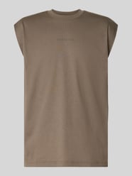 Tanktop mit Label-Print Modell 'Boxy' von G-Star Raw Beige - 7