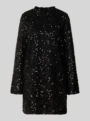 Knielange jurk met pailletten van Jake*s Collection - 30