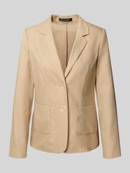 Blazer mit Leinen-Anteil von Betty Barclay Beige - 46