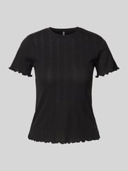 Regular Fit T-Shirt aus Baumwoll-Mix Modell 'FIA' von Pieces - 11