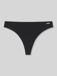 Stringi ze wzorem na całej powierzchni model 'SHADOW THONG' z nadrukiem skóry leoparda od HUGO - 34