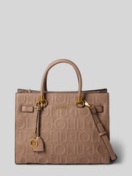 Tote Bag mit Allover-Logo-Detail Modell 'Manhattan' von Liu Jo White - 31