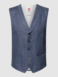 Weste mit Schalkragen von CG - Club of Gents Blau - 30