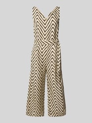 Regular Fit Jumpsuit aus Leinen-Viskose-Mix von Tom Tailor Beige - 9