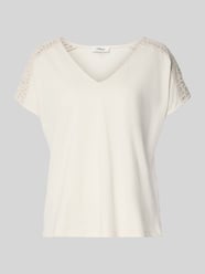 Loose Fit T-Shirt aus reiner Baumwolle von s.Oliver RED LABEL Beige - 16