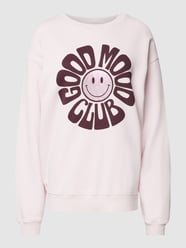 Sweatshirt met motiefprint van CATWALK JUNKIE Roze - 38