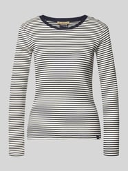 Longsleeve in Ripp-Optik mit Rundhalsausschnitt von Smith and Soul - 36