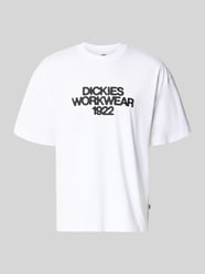 t-shirt z nadrukiem z logo model 'TORREY' od Dickies - 10