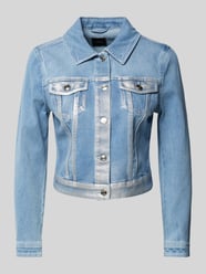 Jeansjack met borstzakken van Zero - 14