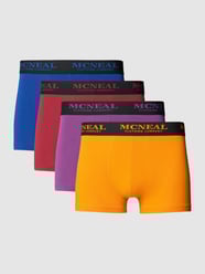Boxershorts mit elastischem Logo-Bund im 5er-Pack von MCNEAL Orange - 17