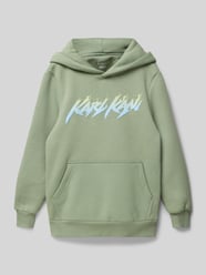 Hoodie mit Label-Print von KARL KANI - 34