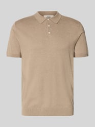 Koszulka polo o kroju regular fit z Mieszanka bawełny ekologicznej Model 'BERG' od Selected Homme - 20