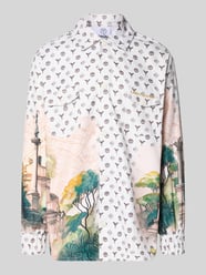 Oversized Freizeithemd mit Brusttaschen von CARLO COLUCCI - 19