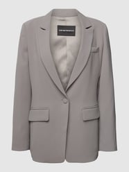 Longblazer mit Knopfverschluss von Emporio Armani - 39