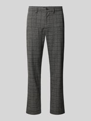 Slim Fit Chino aus elastischem Viskose-Mix mit Gürtelschlaufen von Christian Berg Men - 2