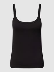 Tank Top mit schmalen Trägern Modell 'Hella' von Soft Rebels Schwarz - 41