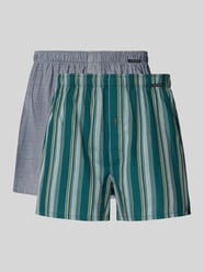 Regular Fit Boxershorts aus reiner Baumwolle im 2er-Pack von SCHIESSER - 39