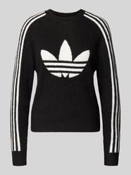 Gebreide pullover met labeldetail van adidas Originals - 23
