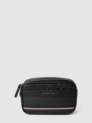 Kulturtasche mit Label-Details Modell 'CENTRAL' von Tommy Hilfiger Schwarz - 4