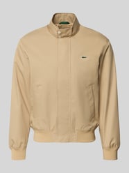 Krój regular fit bomberka z dodatkiem bawełny model 'HARRINGTON' od Lacoste - 3