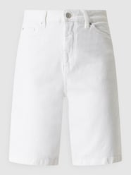 Jeansbermuda met stretch  van Esprit Wit - 10