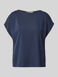 Blusenshirt mit Kappärmeln Modell 'MALBI' von Mango Blau - 30