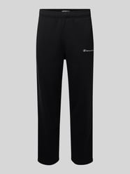 Straight fit sweatpants met logostitching, model 'Icons' van CHAMPION - 11