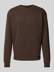 Sweatshirt met ronde hals, model 'BRADLEY' van Jack & Jones Bruin - 44