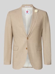 Sakko mit floraler Applikation Modell 'Paul' von CG - Club of Gents Beige - 32