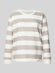 Sweatshirt mit Rundhalsausschnitt von Christian Berg Woman Beige - 11