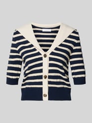Cardigan van viscosemix met 1/2-mouwen van Rich & Royal - 6