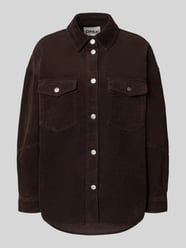 Loose Fit Hemdjacke aus reiner Baumwolle Modell 'TIGGY' von ONLY - 20