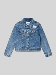 Kurtka jeansowa o kroju regular fit z mieszanki bawełny i lyocellu od s.Oliver RED LABEL - 5